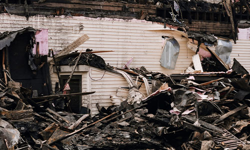 Collapsed Ceiling