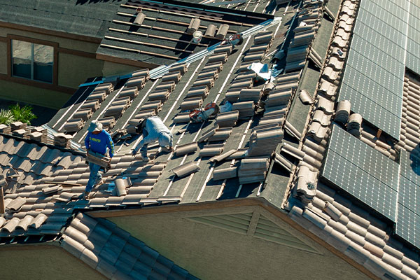Replacing A Roof with Solar Panels